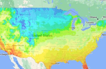 Hardiness Zone Map